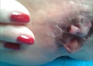 Anal penetration and a bit of enema fetish porn